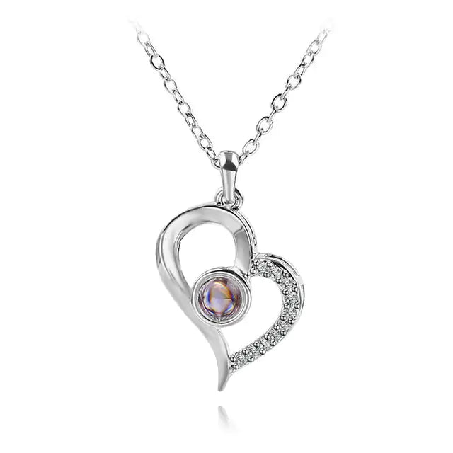 Projected Love Necklace