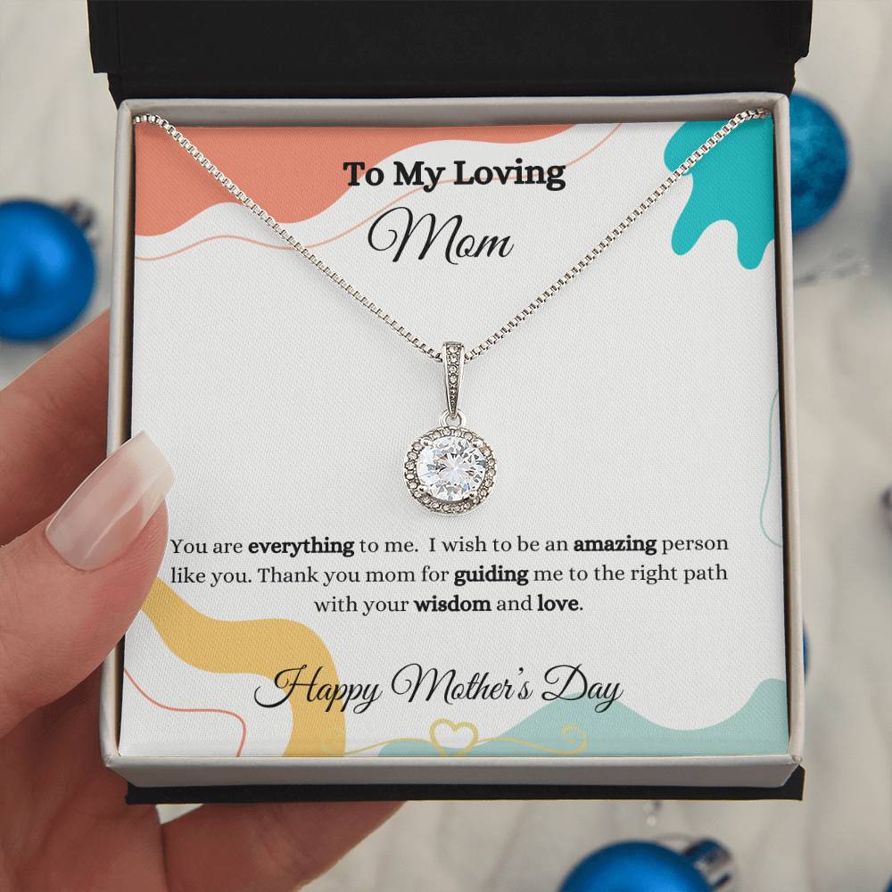 To My Loving Mom | Eternal Hope Necklace - CD