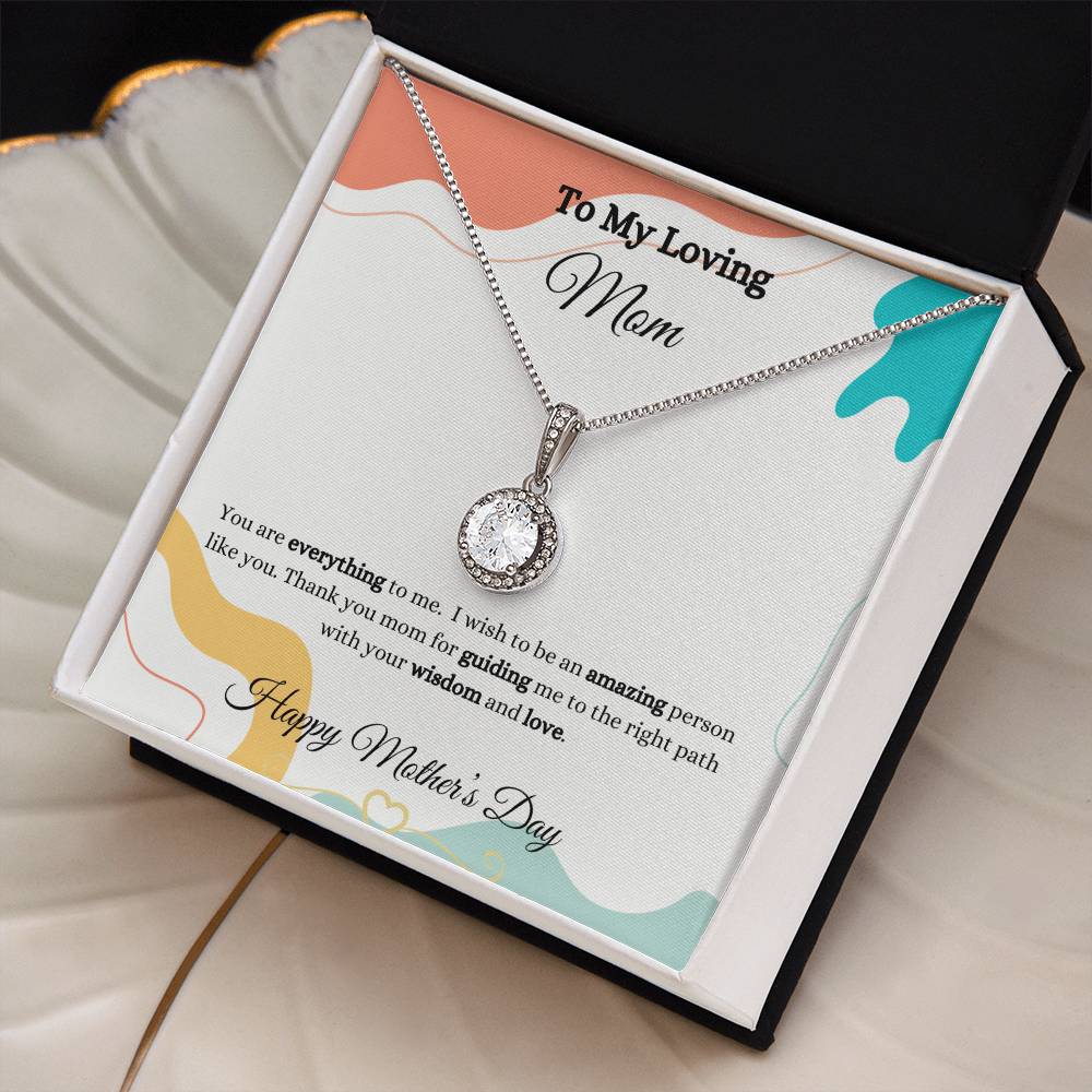 To My Loving Mom | Eternal Hope Necklace - CD