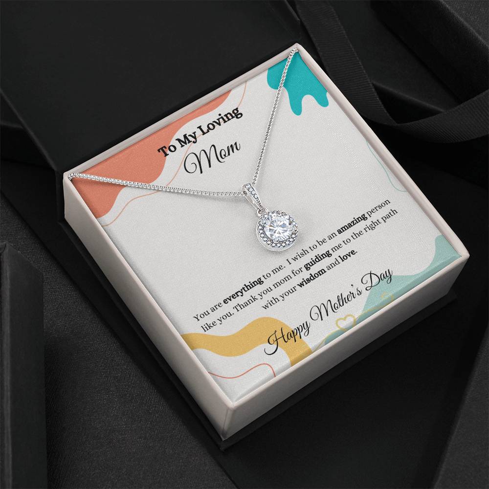 To My Loving Mom | Eternal Hope Necklace - CD