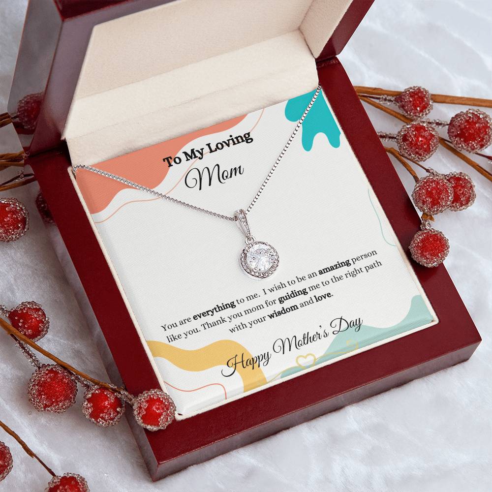 To My Loving Mom | Eternal Hope Necklace - CD