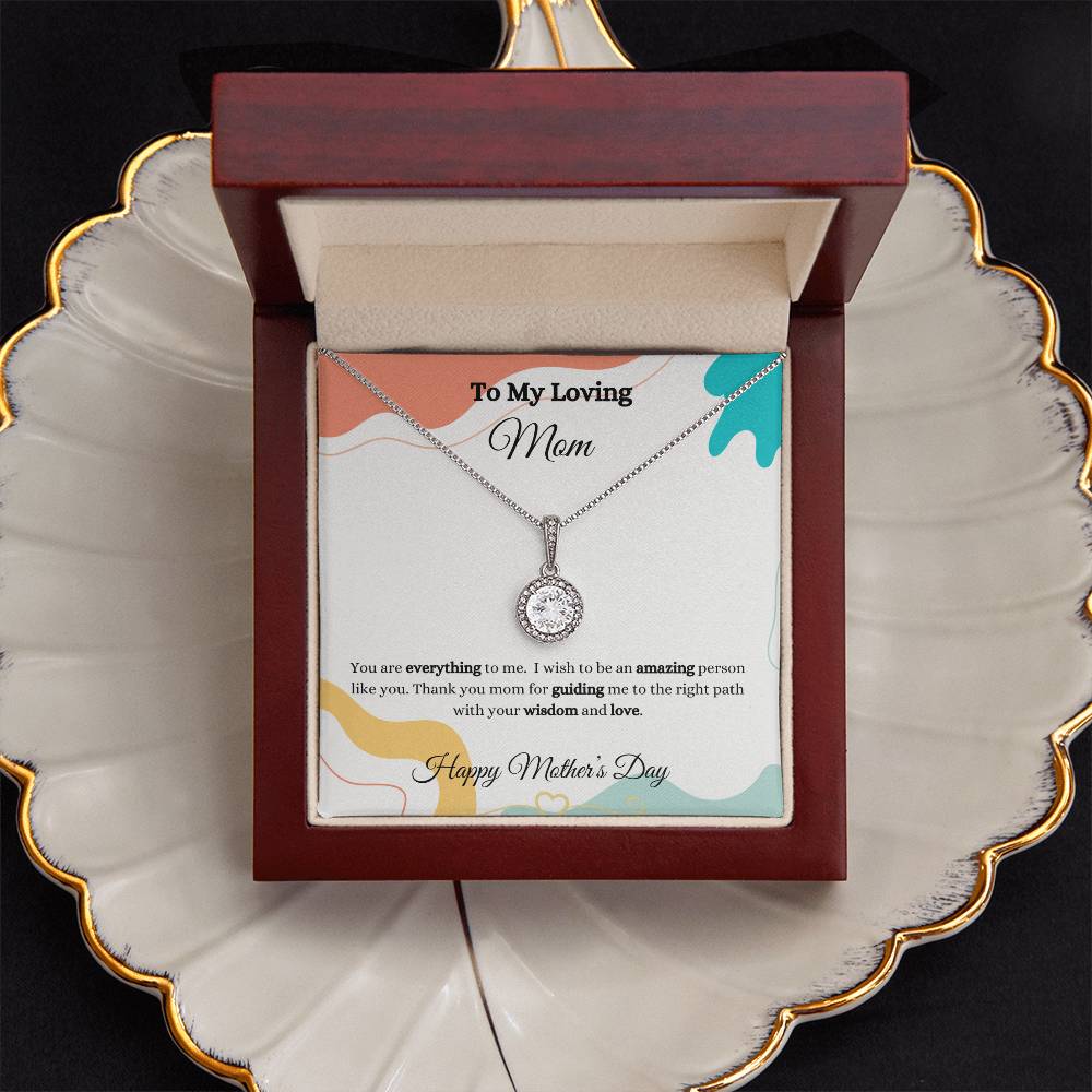 To My Loving Mom | Eternal Hope Necklace - CD