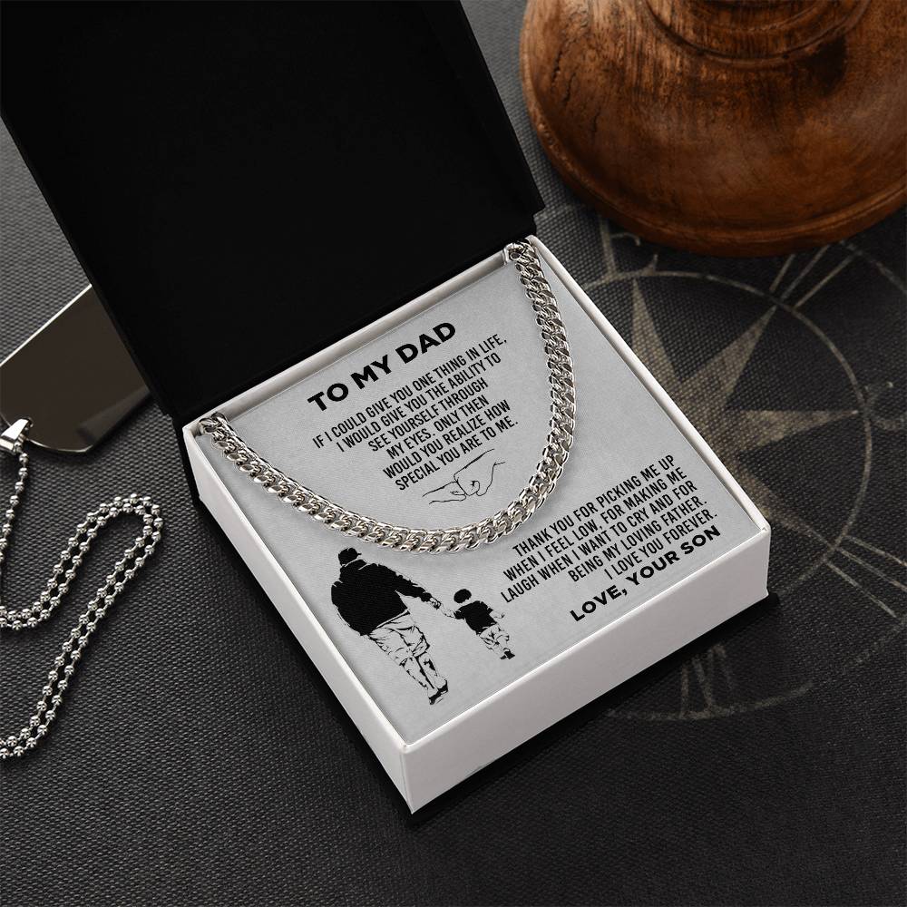 To My Dad | Cuban Link Chain
