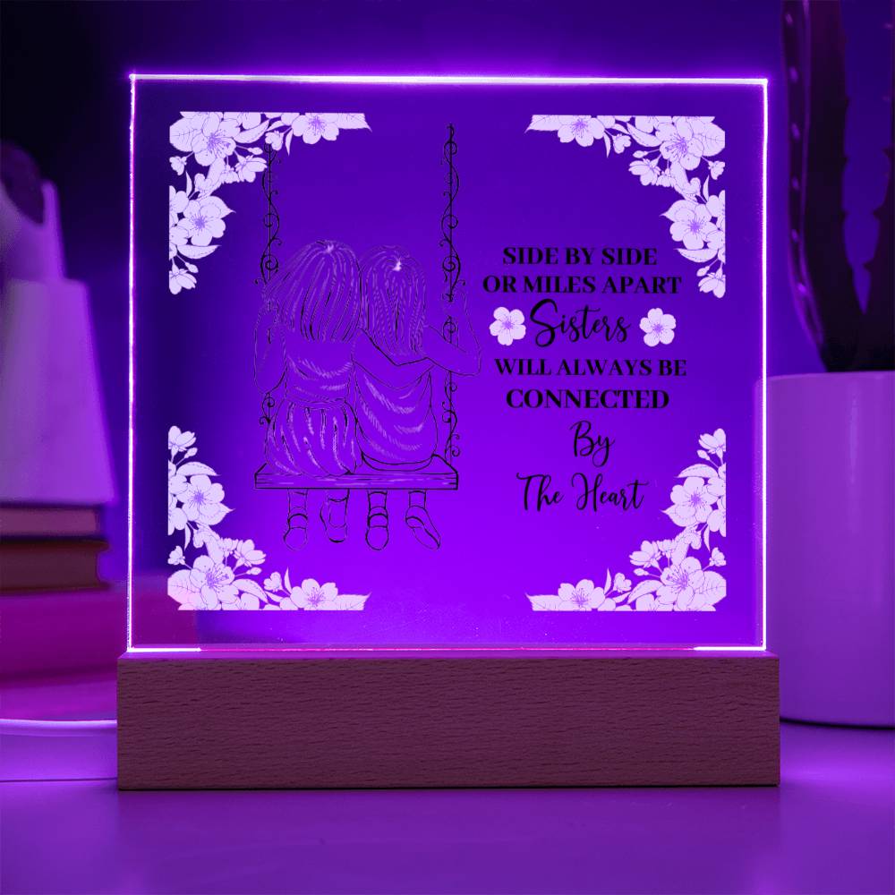 For Sister | Square Acrylic Plaque!