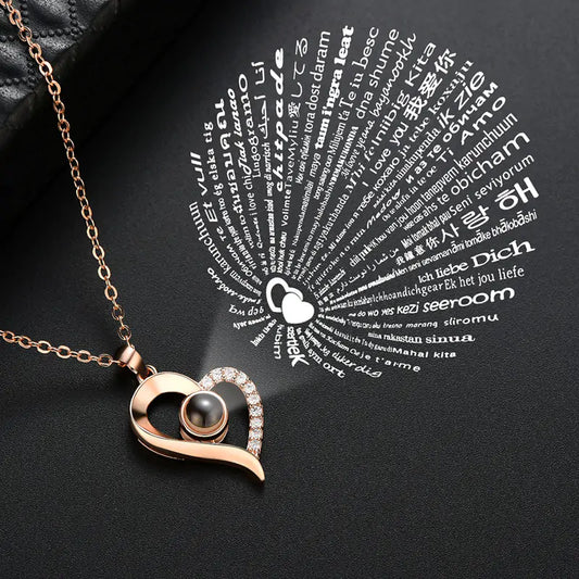 Projected Love Necklace